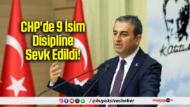 CHP'de 9 İsim