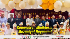 Gemerek'te Miniklerin Mezuniyet Heyecanı!