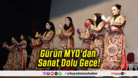 Gürün MYO'dan Sanat Dolu Gece!
