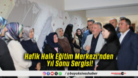 Hafik Halk Eğitim Merkezi'nden Yıl Sonu Sergisi!