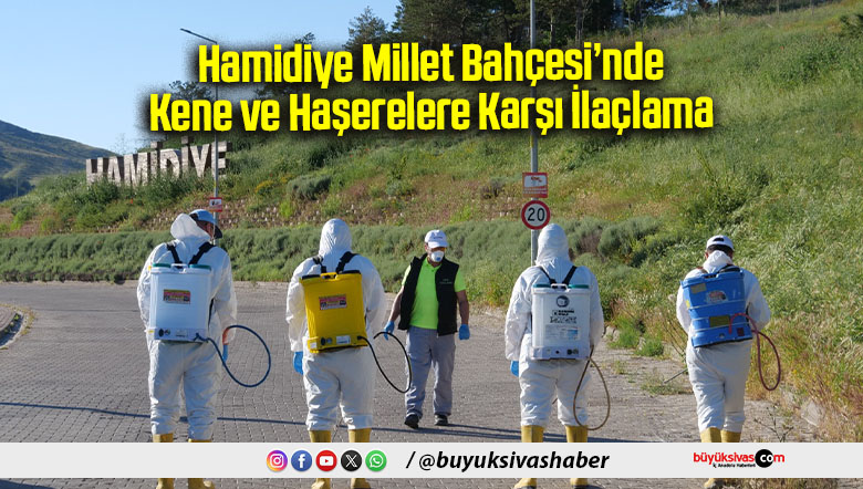 Hamidiye Millet Bahçesi’nde