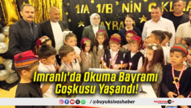 İmranlı'da Okuma Bayramı Coşkusu Yaşandı!