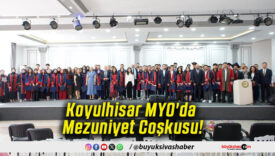 Koyulhisar MYO'da Mezuniyet Coşkusu!