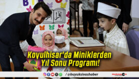 Koyulhisar'da Miniklerden Yıl Sonu Programı!