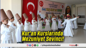 Kur'an Kurslarında Mezuniyet Sevinci!