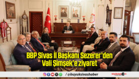 Sezerer’den Vali Şimşek’e ziyaret