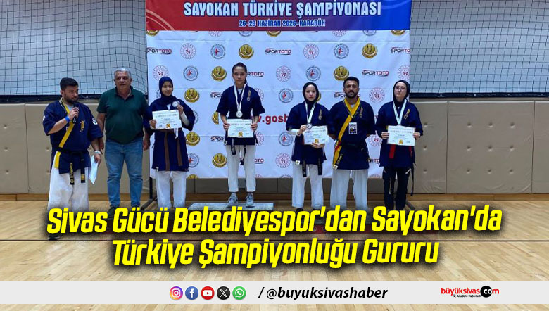 Sivas Gücü Belediyespor'dan