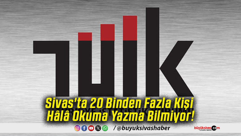 Sivas'ta 20 Binden Fazla Kişi Hâlâ Okuma Yazma Bilmiyor!