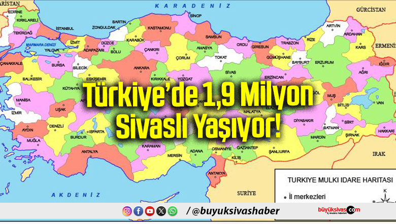 Milyon Sivaslı Yaşıyor!