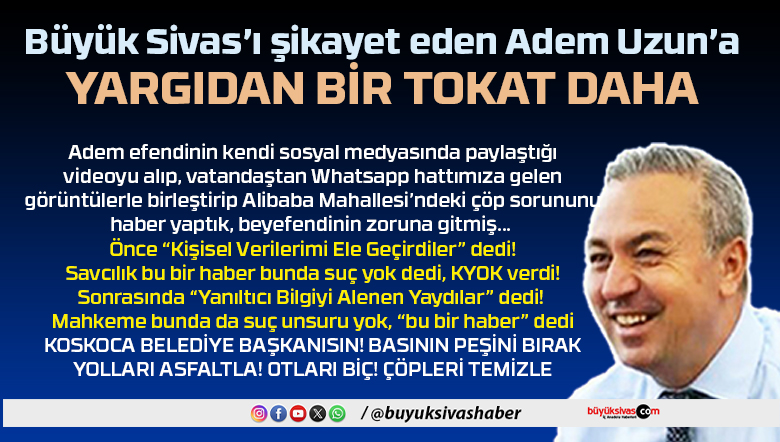 adem uzun şikayet