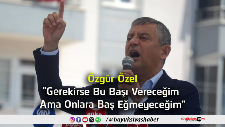 eğmeyeceğim