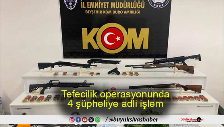 Tefecilik operasyonunda