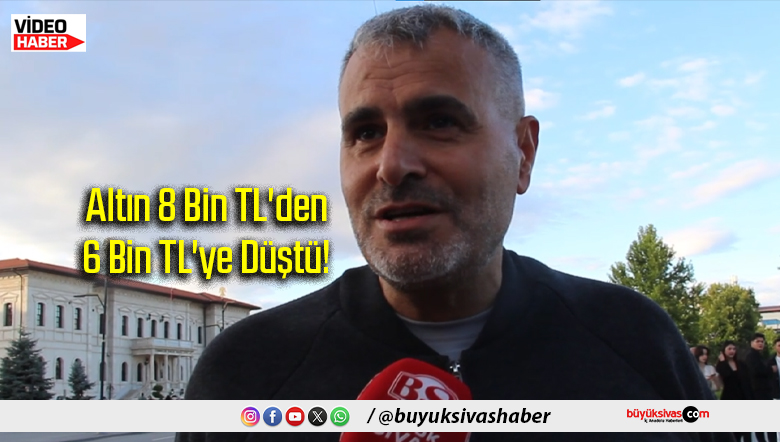 Altın 8 Bin TL'den