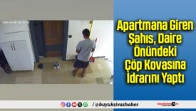 Apartmana Giren Şahıs