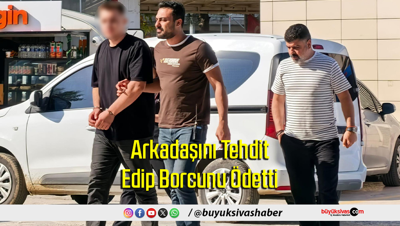 Arkadaşını Tehdit Edip