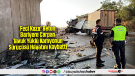 Feci Kaza! Beton Bariyere
