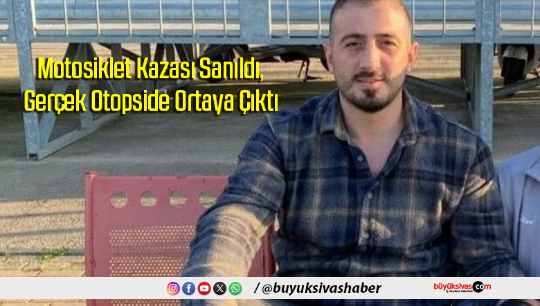 Motosiklet Kazası Sanıldı