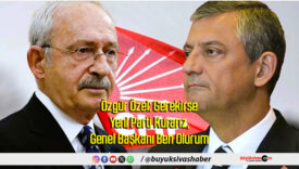 Özgür Özel: Gerekirse