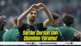 Serdar Dursun’dan