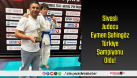 Sivaslı Judocu Eymen Şahingöz