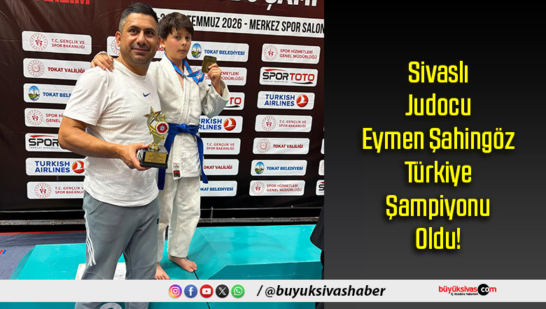 Sivaslı Judocu Eymen Şahingöz