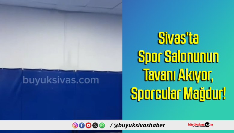 Sivas’ta Spor Salonunun