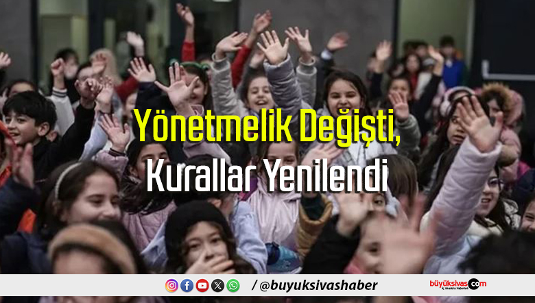 Yönetmelik Değişti