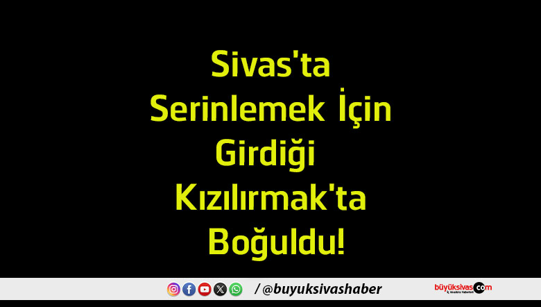 boğuldu