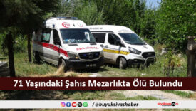ölü bulundu