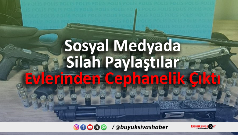 silah paylaşanlar