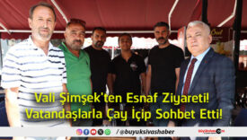 sohbet etti