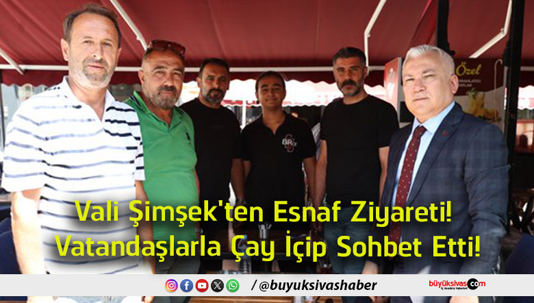 sohbet etti