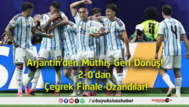 uzandı