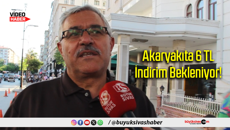 Akaryakıta 6 TL