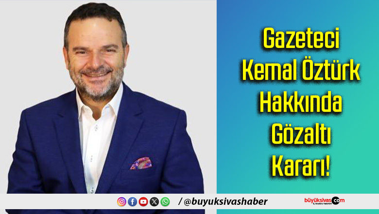 Gazeteci Kemal Öztürk