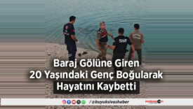 BARAJA GİREN GENÇ
