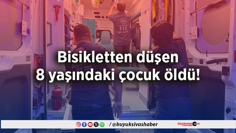 Bisikletten düşen