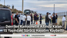15 Yaşındaki Sürücü Hayatını Kaybetti