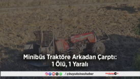 Minibüs Traktöre Arkadan