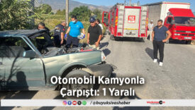 Kamyonla Çarpıştı: