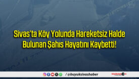 Sivas’ta Köy Yolunda