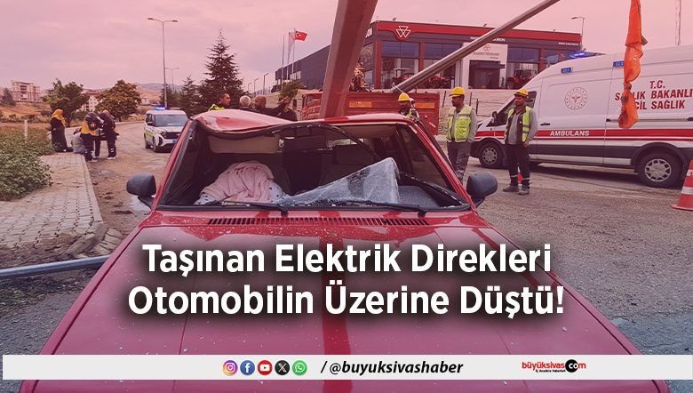 Taşınan Elektrik Direkleri