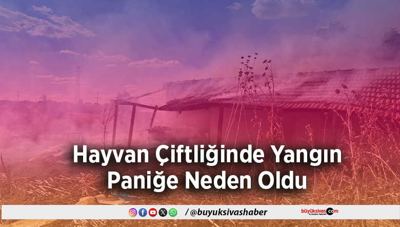 Yangın Paniğe Neden Oldu