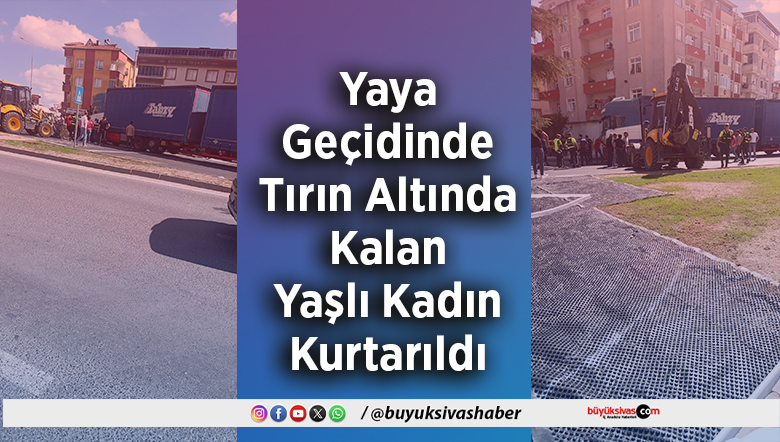 Yaya Geçidinde Tırın