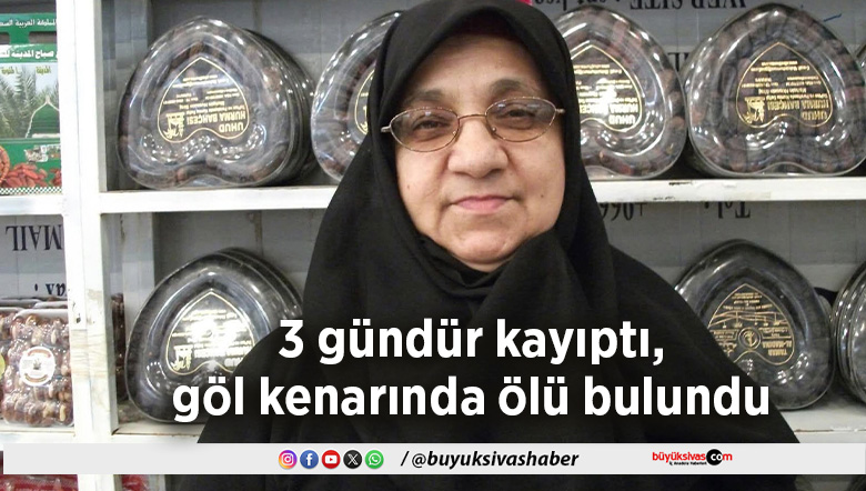 göl kenarında ölü bulundu