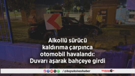 otomobil havalandı