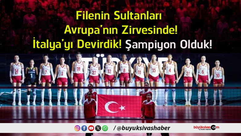 şampiyon olduk