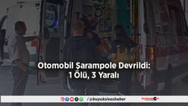 şarampole yuvarlandı