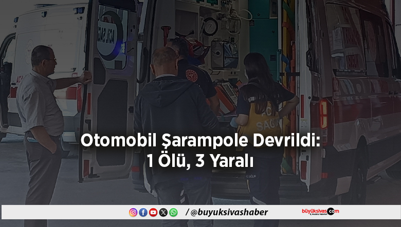 şarampole yuvarlandı