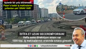 sınav var